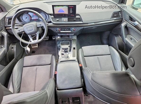 WA1A4AFY6N2107605 2022 AUDI SQ5 Gray Widok deski rozdzielczej