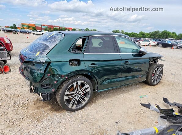 WA1A4AFY9J2131391 2018 AUDI SQ5 Green Задня права чверть