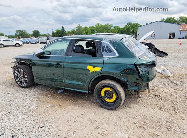 WA1A4AFY9J2131391 2018 AUDI SQ5 Green Задня ліва чверть