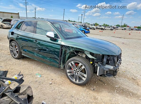 WA1A4AFY9J2131391 2018 AUDI SQ5 Green Передня права чверть