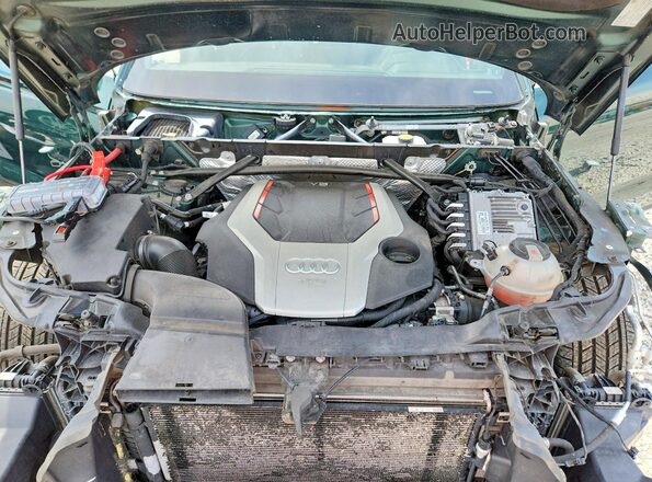 WA1A4AFY9J2131391 2018 AUDI SQ5 Green Вид підкапотного простору