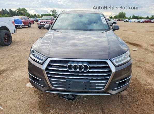 WA1AAAF71HD008697 2017 AUDI Q7 Brown Widok z przodu