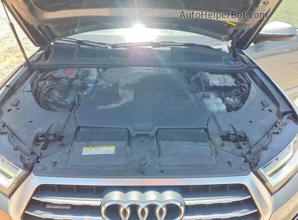 WA1AAAF73JD012823 2018 AUDI Q7 Серый Вид подкапотного пространства