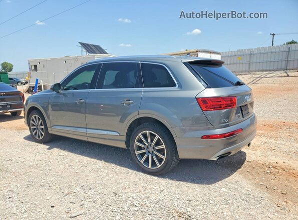 WA1AAAF73JD012823 2018 AUDI Q7 Серый Задняя левая четверть