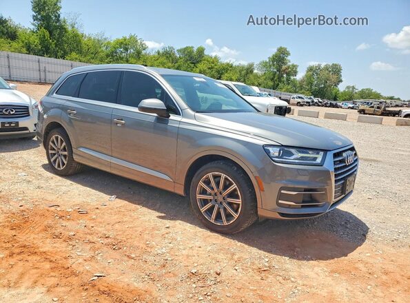 WA1AAAF73JD012823 2018 AUDI Q7 Серый Передняя правая четверть
