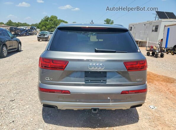 WA1AAAF73JD012823 2018 AUDI Q7 Серый Вид сзади