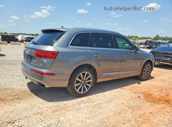 WA1AAAF73JD012823 2018 AUDI Q7 Серый Задняя правая четверть