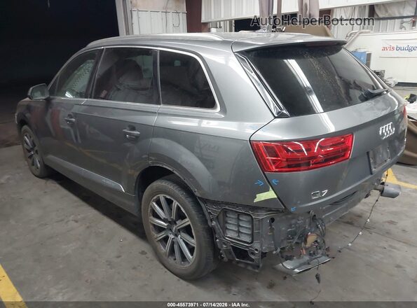 WA1AAAF74HD011108 2017 AUDI Q7 Gray უკანა მარცხენა
