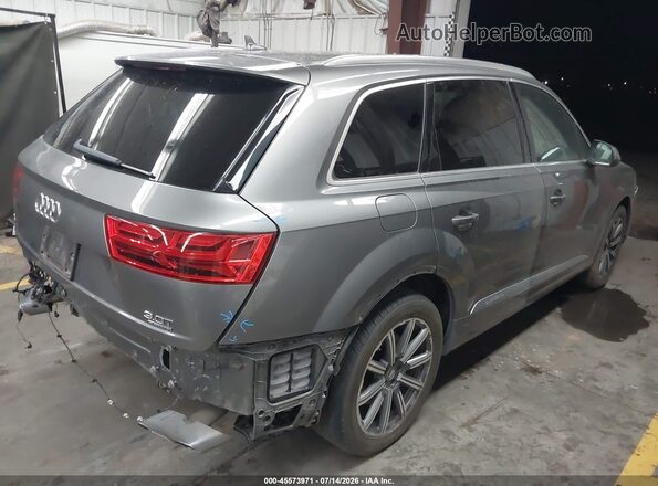 WA1AAAF74HD011108 2017 AUDI Q7 Gray უკანა მარჯვენა