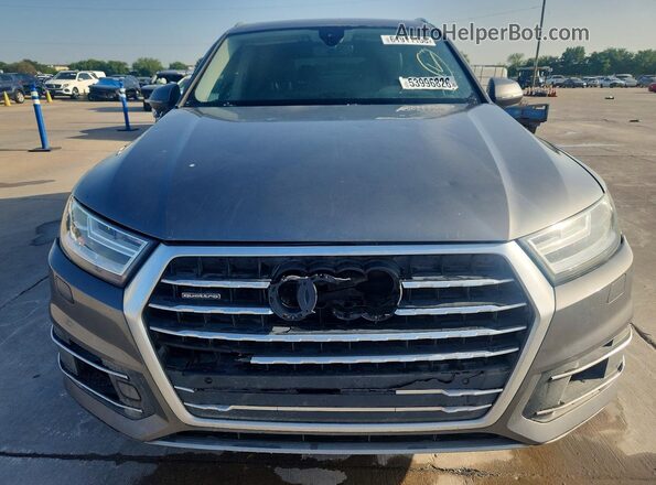 WA1AAAF74HD023498 2017 AUDI Q7 Silver Vista frontal