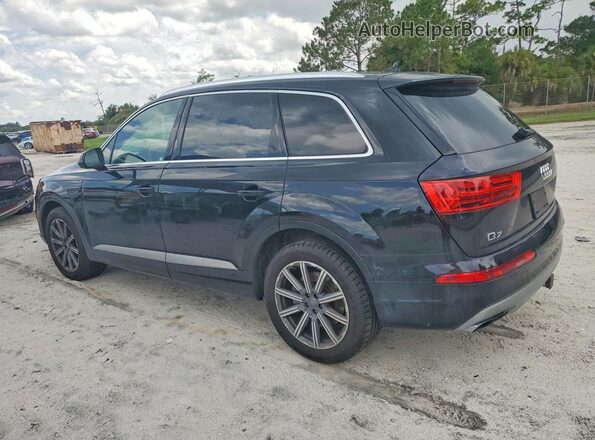 WA1AAAF74JD012264 2018 AUDI Q7 Black Rear left