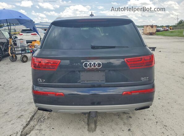 WA1AAAF74JD012264 2018 AUDI Q7 Black Rear view