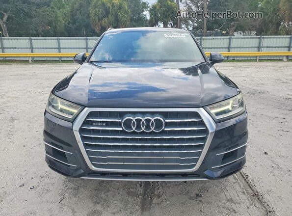 WA1AAAF74JD012264 2018 AUDI Q7 Black Front view