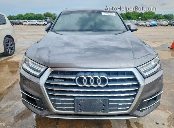 WA1AAAF76HD041579 2017 AUDI Q7 Silver Вид спереду
