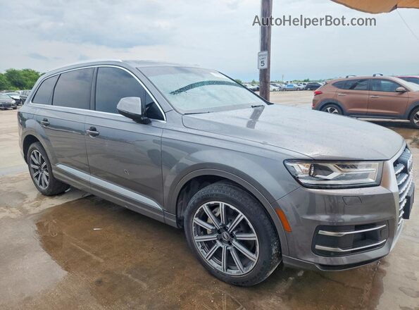 WA1AAAF76HD041579 2017 AUDI Q7 Silver Передня права чверть