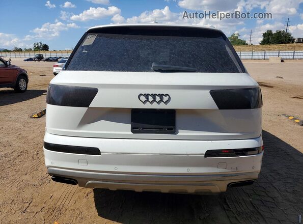 WA1AAAF77HD008171 2017 AUDI Q7 White Vista trasera