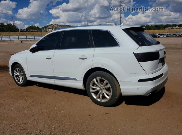 WA1AAAF77HD008171 2017 AUDI Q7 White Trasero izquierdo