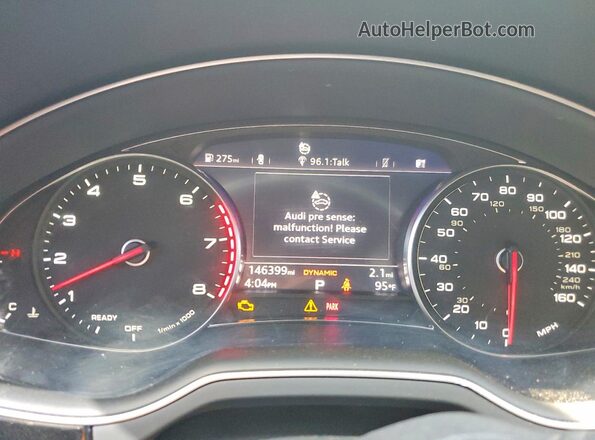 WA1AAAF77HD008171 2017 AUDI Q7 White Vista del cuadro de instrumentos