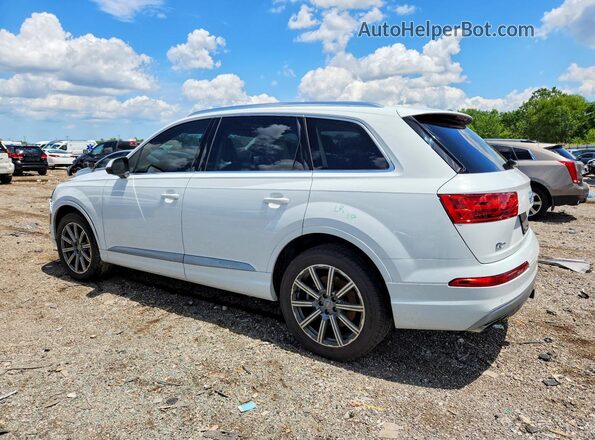 WA1AAAF77KD000661 2019 AUDI Q7 Белый Задняя левая четверть