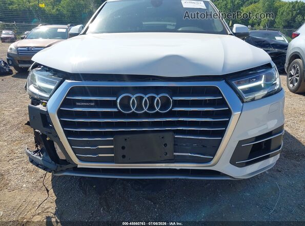 WA1AAAF77KD006976 2019 AUDI Q7 White Vista frontal