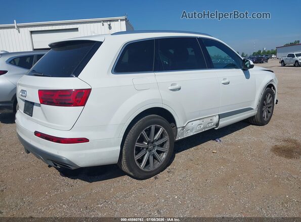 WA1AAAF77KD006976 2019 AUDI Q7 White Trasero derecho