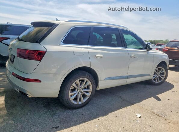 WA1AAAF79KD005134 2019 AUDI Q7 Белый Задняя правая четверть
