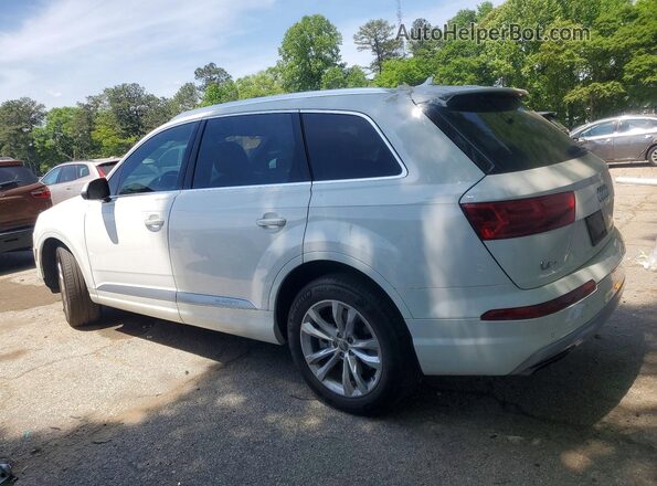 WA1AAAF79KD005134 2019 AUDI Q7 Белый Задняя левая четверть