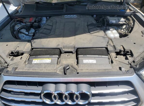 WA1AAAF79KD005134 2019 AUDI Q7 Белый Вид задней части салона