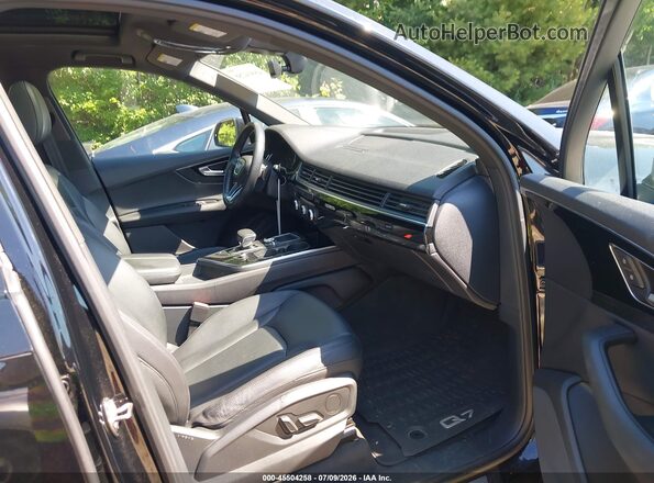 WA1AAAF79KD040126 2019 AUDI Q7 Black Vista interior delantera