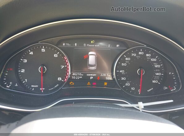 WA1AAAF79KD040126 2019 AUDI Q7 Black Vista de los asientos traseros