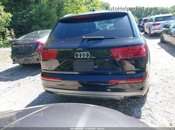 WA1AAAF79KD040126 2019 AUDI Q7 Black 