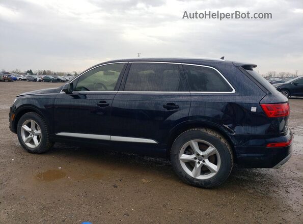 WA1AAAF7XHD013574 2017 AUDI Q7 Синий Задняя левая четверть