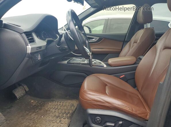 WA1AAAF7XHD013574 2017 AUDI Q7 Синий Вид салона спереди