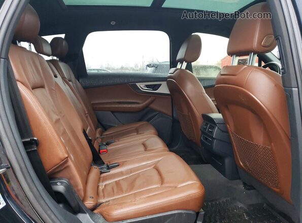 WA1AAAF7XHD013574 2017 AUDI Q7 Синий Вид задней части салона