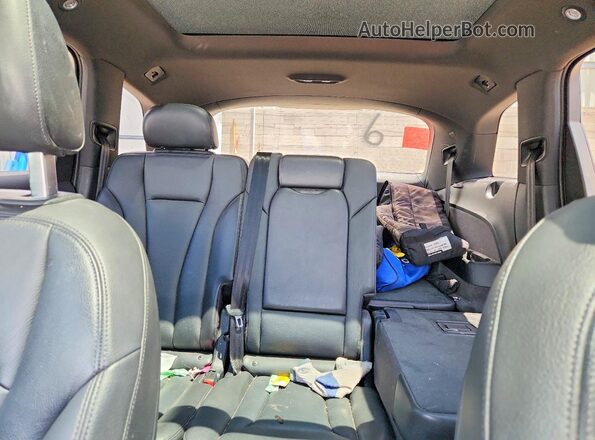 WA1AAAF7XKD000962 2019 AUDI Q7 Charcoal Rear seats view
