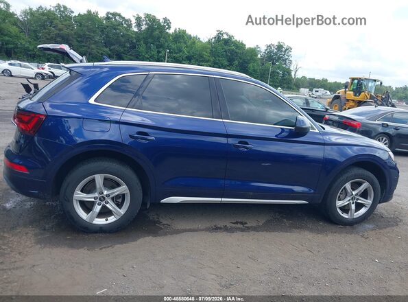 WA1AAAFY3M2019523 2021 AUDI Q5 Синий Вид задней части салона