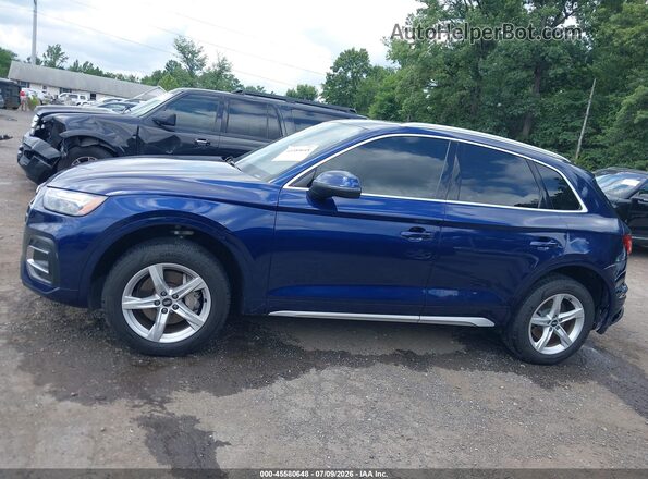 WA1AAAFY3M2019523 2021 AUDI Q5 Синий Панорамный вид салона 360°