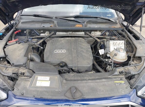 WA1AAAFY3M2019523 2021 AUDI Q5 Синий Вид сзади