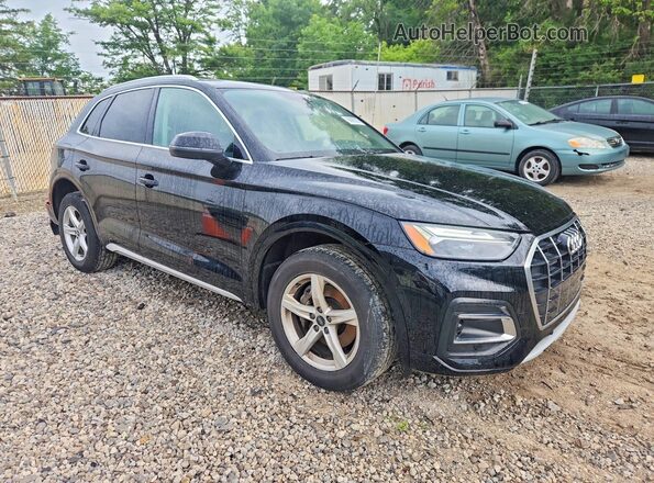 WA1AAAFY3M2135532 2021 AUDI Q5 Black Передня права чверть