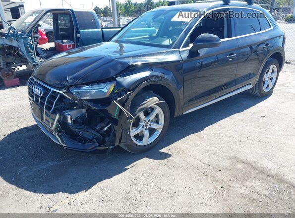 WA1AAAFY4M2009843 2021 AUDI Q5 Black Przód lewy