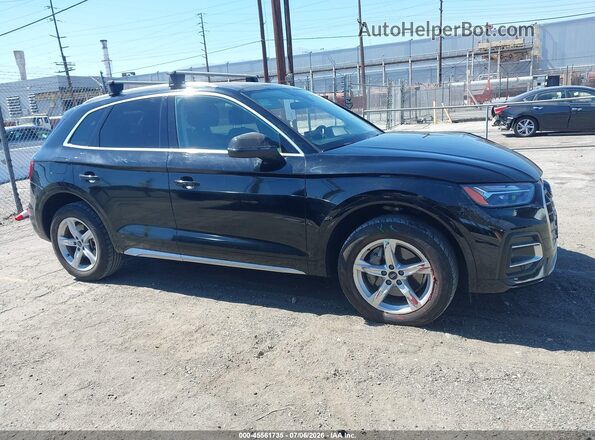 WA1AAAFY4M2009843 2021 AUDI Q5 Black Widok wnętrza z tyłu