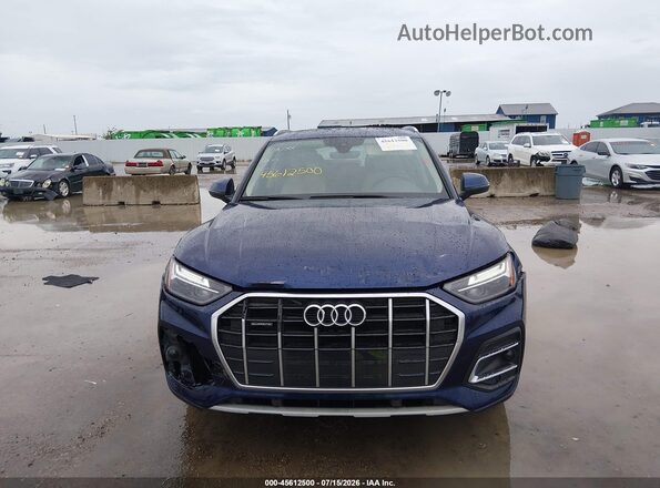 WA1AAAFY4M2110879 2021 AUDI Q5 Blue წინა ხედი