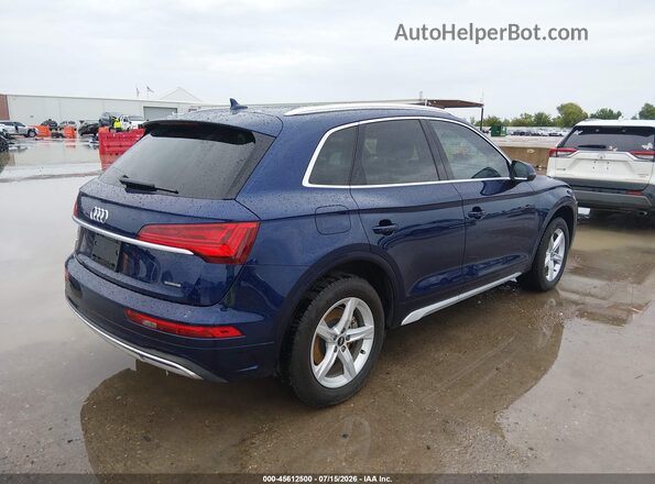 WA1AAAFY4M2110879 2021 AUDI Q5 Blue უკანა მარჯვენა