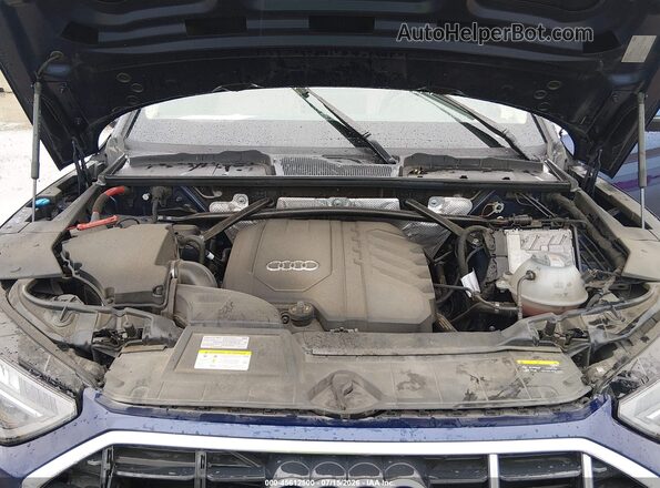 WA1AAAFY4M2110879 2021 AUDI Q5 Blue უკანა ხედი