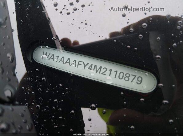 WA1AAAFY4M2110879 2021 AUDI Q5 Blue 