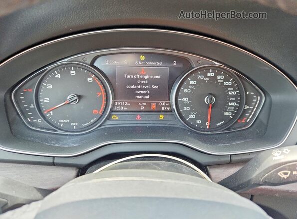 WA1AAAFY4M2118383 2021 AUDI Q5 Gray Widok zestawu wskaźników