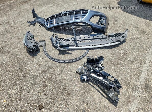 WA1AAAFY4M2118383 2021 AUDI Q5 Gray Widok naklejki z numerem VIN