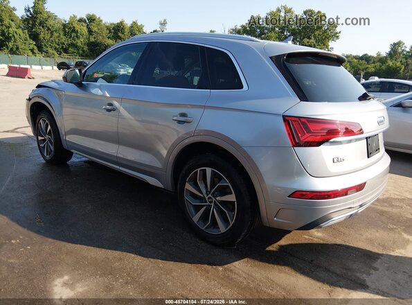 WA1AAAFY6M2073222 2021 AUDI Q5 Silver Հետևի ձախ