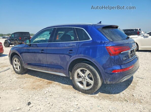 WA1AAAFY6M2124783 2021 AUDI Q5 Blue Tył lewy