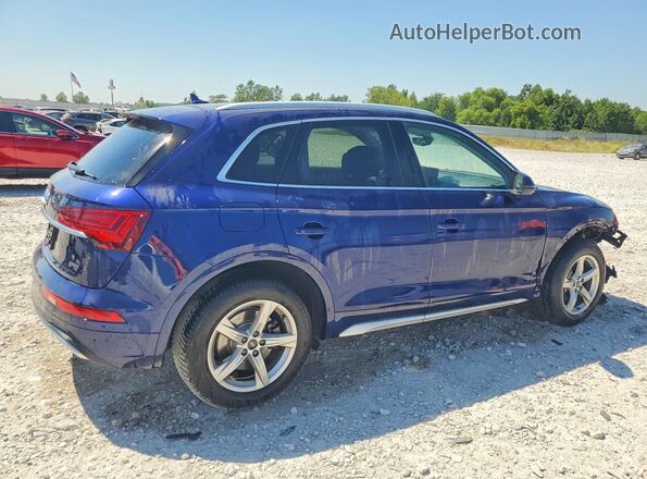 WA1AAAFY6M2124783 2021 AUDI Q5 Blue Tył prawy